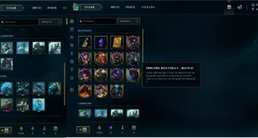 CONTA LOL GOLD 3 SOLOQ LVL 147