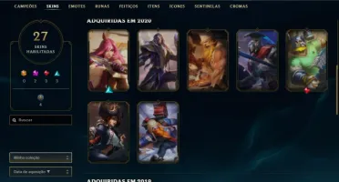 Conta Ouro 1 Smurf 65% Win Rate