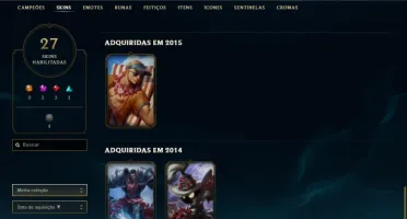 Conta Ouro 1 Smurf 65% Win Rate
