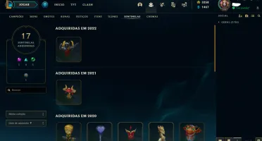 Conta lol com todos os campeões + 195 skins (descrição)