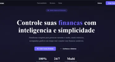 Sistema de Gestão Financeira PHP/MYSQL
