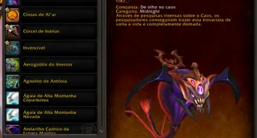 Conta World of Warcraft Midnight