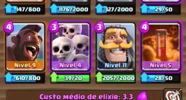 Conta Clash Royale LV12 Lendárias