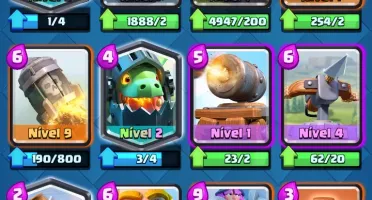 Conta Clash Royale LV12 Lendárias