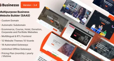 Businesso - Script SaaS PHP para Criação de Sites de Negócio
