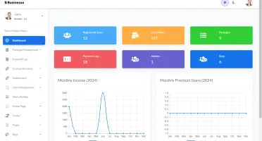 Businesso - Script SaaS PHP para Criação de Sites de Negócio