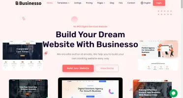 Businesso - Script SaaS PHP para Criação de Sites de Negócio