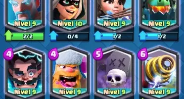 Conta Clash Royal level 10 na arena 11 com 11 lendárias
