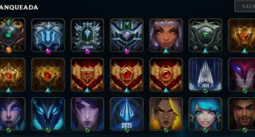 CONTA LOL 320 SKINS - ALL CHAMPIONS - 520 ICONES - LVL 255