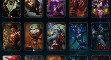 Conta Ouro 3 232 skins, 177 ícones, quase todos campeões