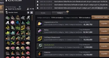 BDO conta life skiller p2w + 440 pérolas