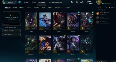 Conta de lol ouro 1