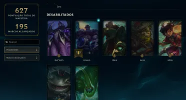 CONTA LOL EX PLATINA 14,7K EA  179 skins [faltando 7 champ]