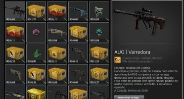 Conta de STEAM com CSGO prime e algumas skins