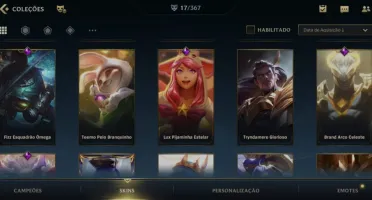 conta wild lol e tft mestre