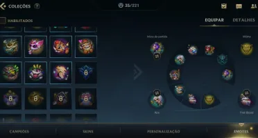 conta wild lol e tft mestre