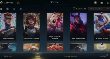 conta wild lol e tft mestre