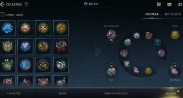 conta wild lol e tft mestre
