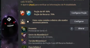 Conta Black Desert Top 822Gs