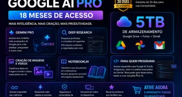 🚀 Google Ai Pro (5Tb + Gemini) 30 dias De Acesso