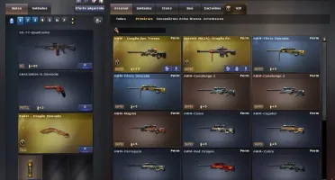 CONTA CF 4* 9 VIPS + MUITAS MN e ARMAS RARAS