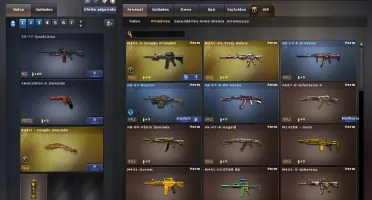 CONTA CF 4* 9 VIPS + MUITAS MN e ARMAS RARAS