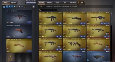 CONTA CF 4* 9 VIPS + MUITAS MN e ARMAS RARAS