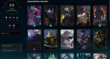 CONTA LOL - Mestre na Season Passada (MMR BOM)