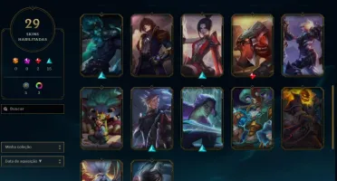 CONTA LOL - Mestre na Season Passada (MMR BOM)