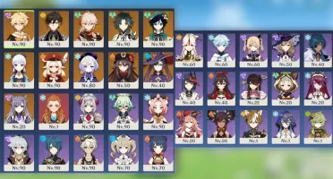Conta Ar 57 End Game 10 5 Star 3 Armas 5 Star Genshin Impact