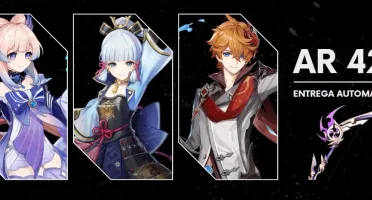 AR 42 Kokomi / Ayaka / Childe + Arco T5 e muito a explorar