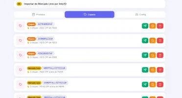 Script de Cupons e Ofertas para Telegram (Shopee + Mercado L
