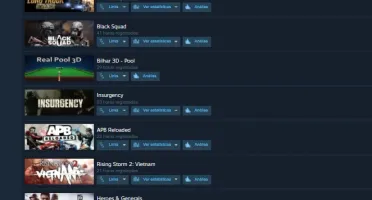 Conta steam top com 39 jogos + 8 medalhas