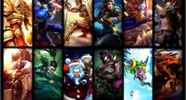 Conta League Of Legends (ouro I S6) 34 Skins (1 Ultimate)