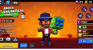 Conta Brawl Stars 2019 RARA