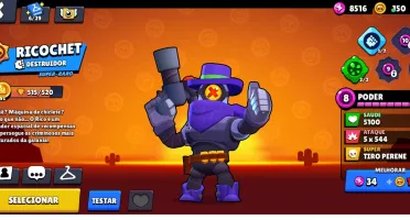 Conta Brawl Stars 2019 RARA