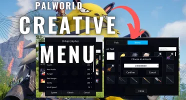 Palworld Creative menu - Spawn ITEM-NPC-PAL 2024
