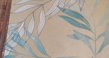 Papel Kraft Estillo Folhas (59x59cm) - pacote com 50 folhas