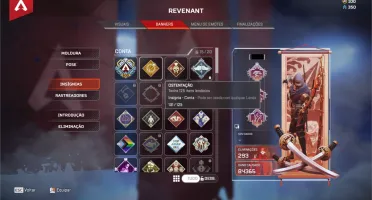 Conta diamante Herança do revenant (heirloom)