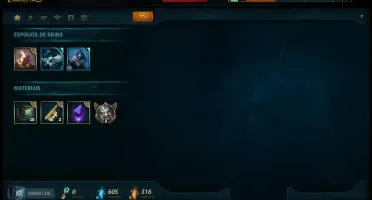 Conta OURO III MMR Alto LOL
