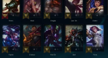 Conta lol de 2013