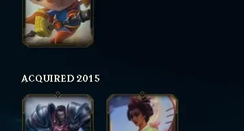 Conta lol de 2013