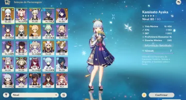 CONTA AR 53 AYAKA RAIDEN JEAN E ITTO