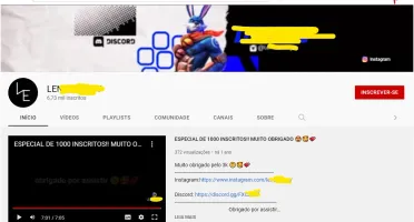 Canal do YouTube