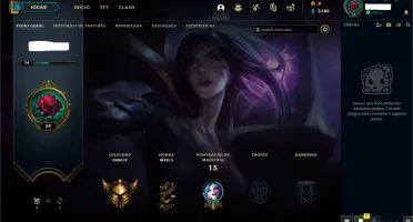 CONTAS SMURFS COM ELO