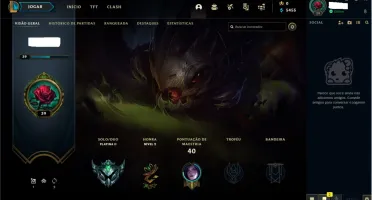 CONTAS SMURFS COM ELO