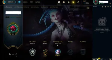 CONTAS SMURFS COM ELO