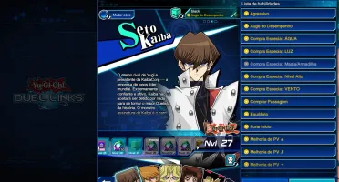 CONTA BLACK WING DUEL LINKS E PERSONAGENS