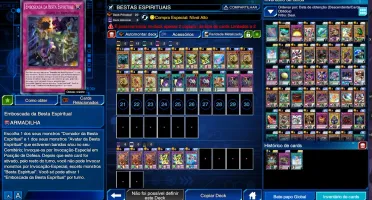 CONTA BLACK WING DUEL LINKS E PERSONAGENS