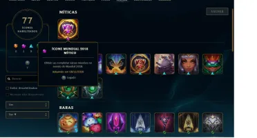Conta LoL-Kaisa Kda Edição Prestígio (Mítica)